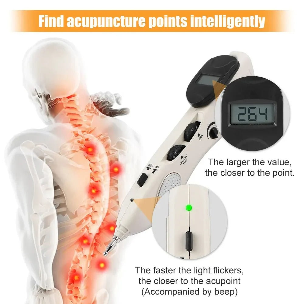 Electronic Laser Acupuncture Pen