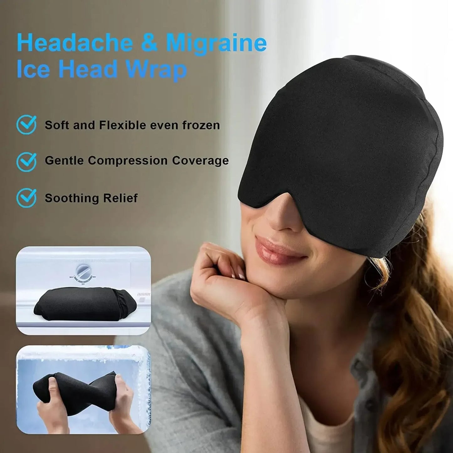 Hot and Cold Migraine Cap