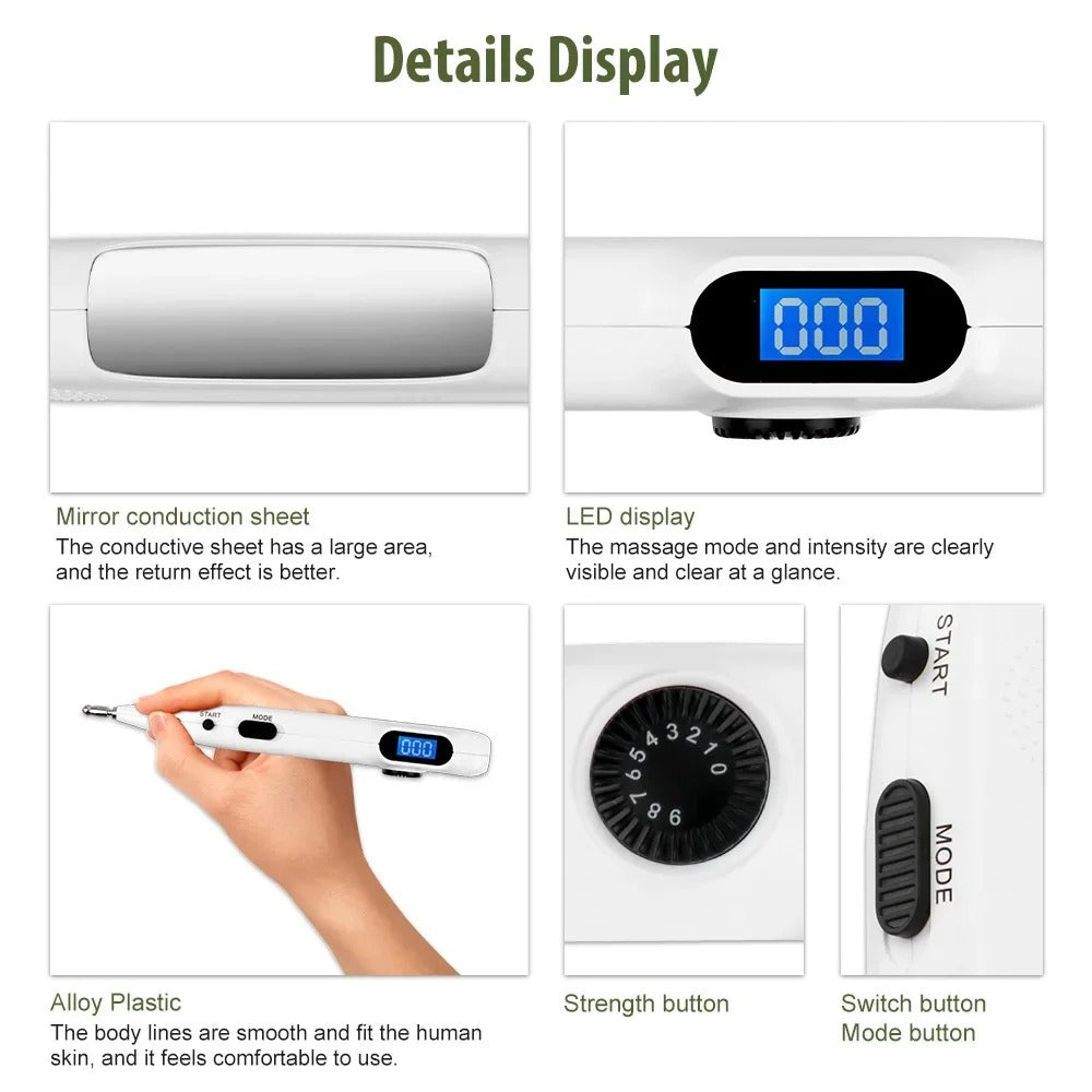 Electronic Laser Acupuncture Pen